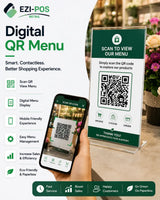 Digital QR Menu for Retail Stores Ezi-Pos Cloud