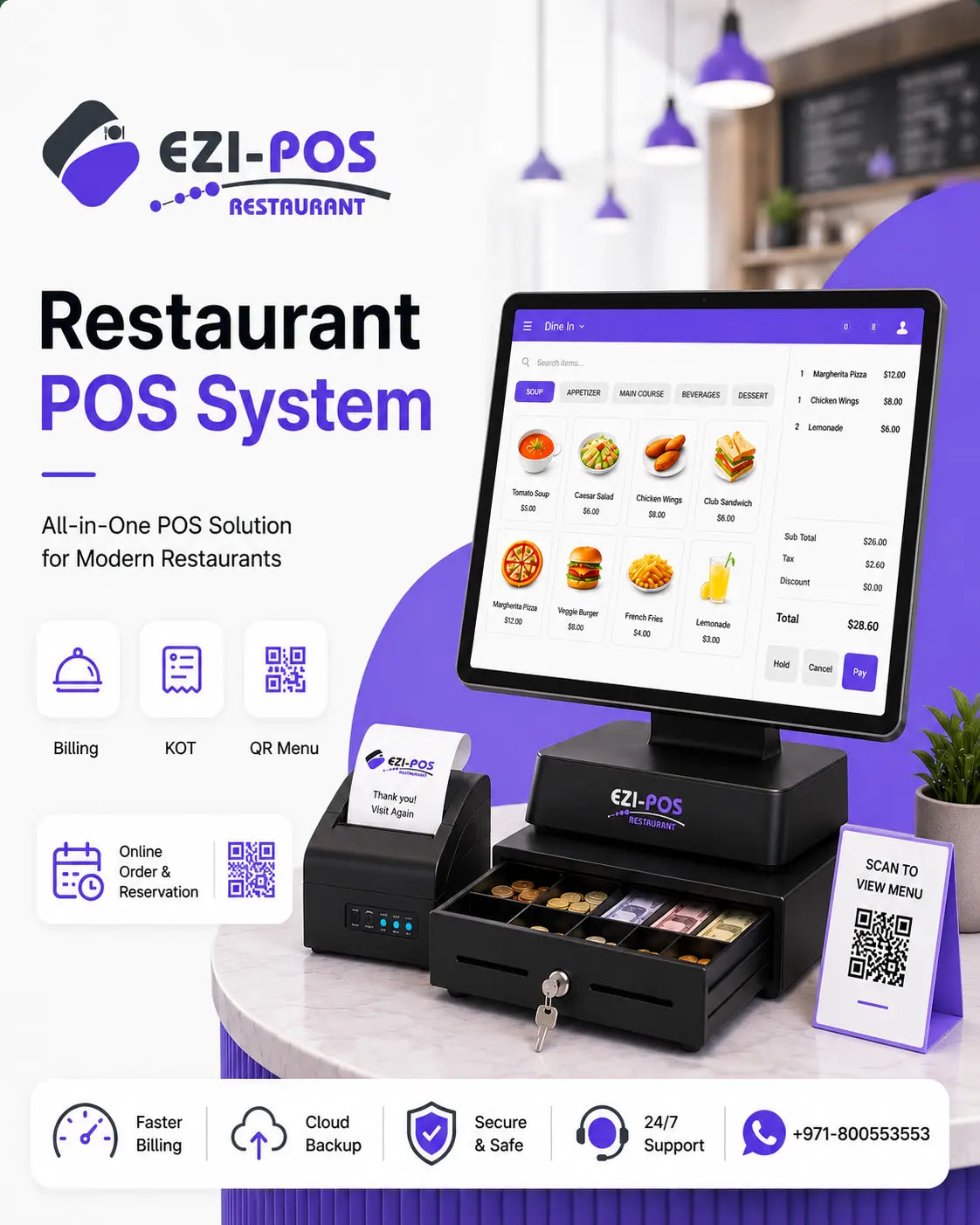 Restaurant POS System – Ezi-Pos Cloud Ezi-Pos Cloud