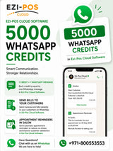WhatsApp Credits 5000 Ezi-Pos Cloud
