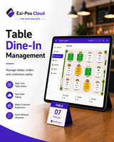 Table Dine-In Management System for Restaurants Ezi-Pos Cloud