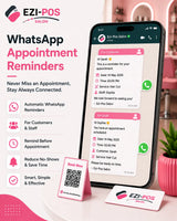 WhatsApp Appointment Reminders for Salons Ezi-Pos Cloud