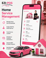 Home Service Management System for Salons Ezi-Pos Cloud