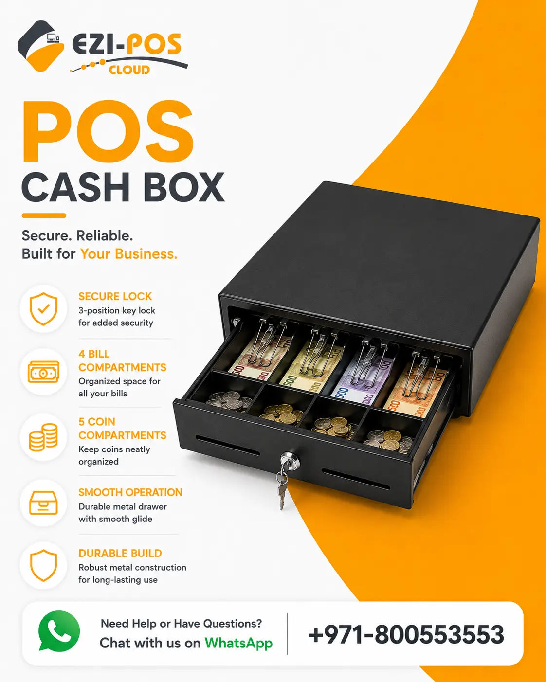 POS Cashbox Ezi-Pos Cloud