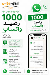 WhatsApp Credits 1000 Ezi-Pos Cloud